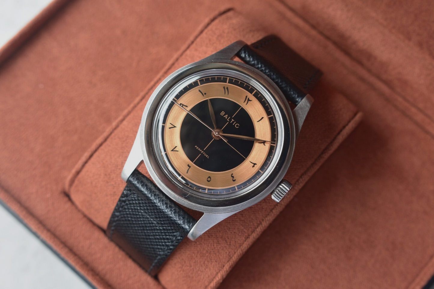 Baltic x Perpetuel Limited Edition Automatic Sector Dial 38mm Mens Watch 1 of 71