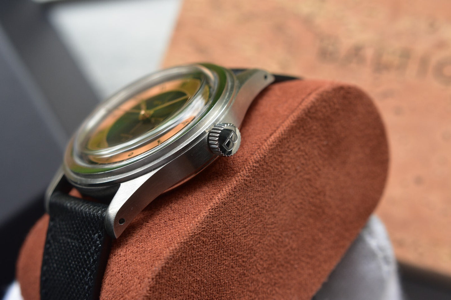 Baltic x Perpetuel Limited Edition Automatic Sector Dial 38mm Mens Watch 1 of 71