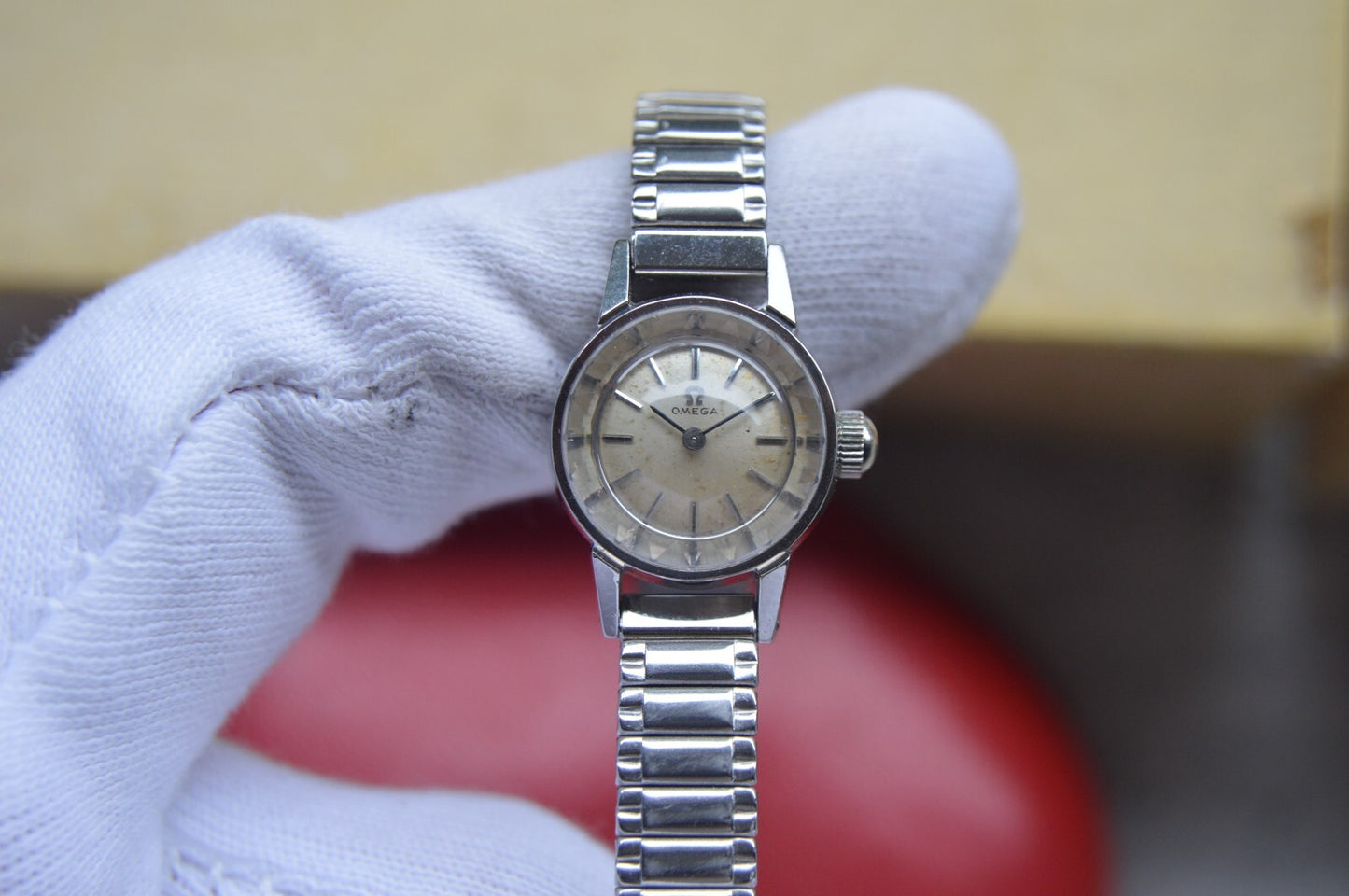 25/04/1963 Fullset Omega Ladymatic Mechanical Ladies Watch Rare Box and Papers