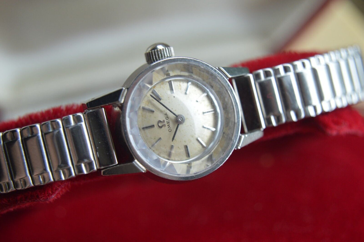 25/04/1963 Fullset Omega Ladymatic Mechanical Ladies Watch Rare Box and Papers