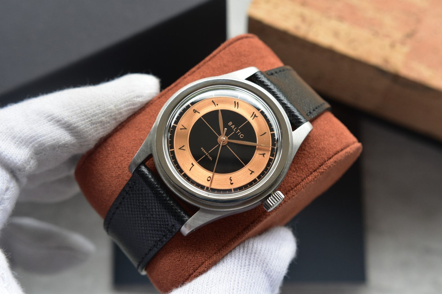 Baltic x Perpetuel Limited Edition Automatic Sector Dial 38mm Mens Watch 1 of 71