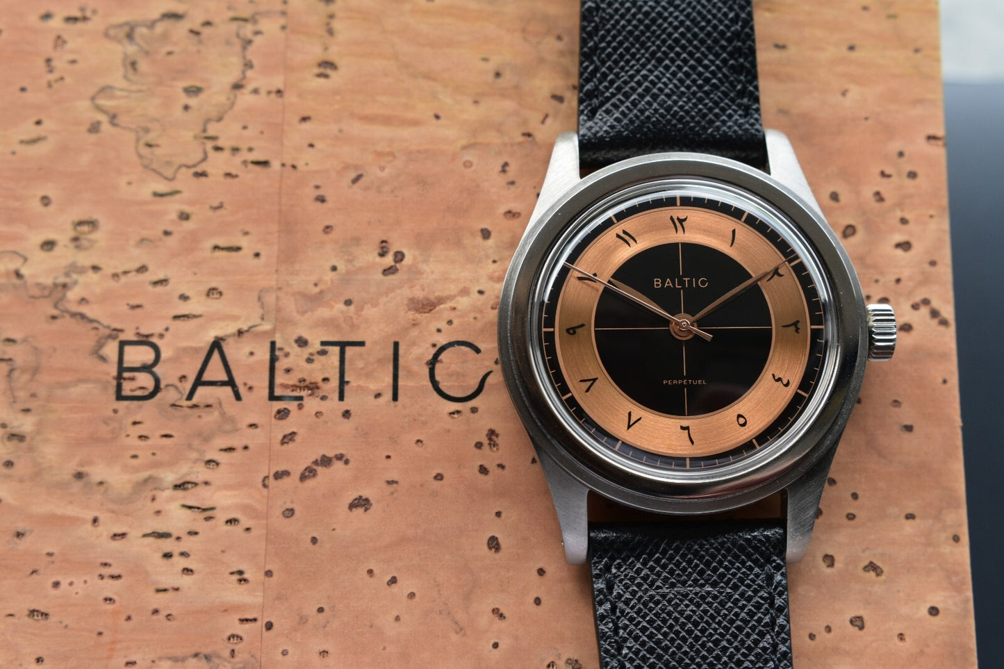 Baltic x Perpetuel Limited Edition Automatic Sector Dial 38mm Mens Watch 1 of 71