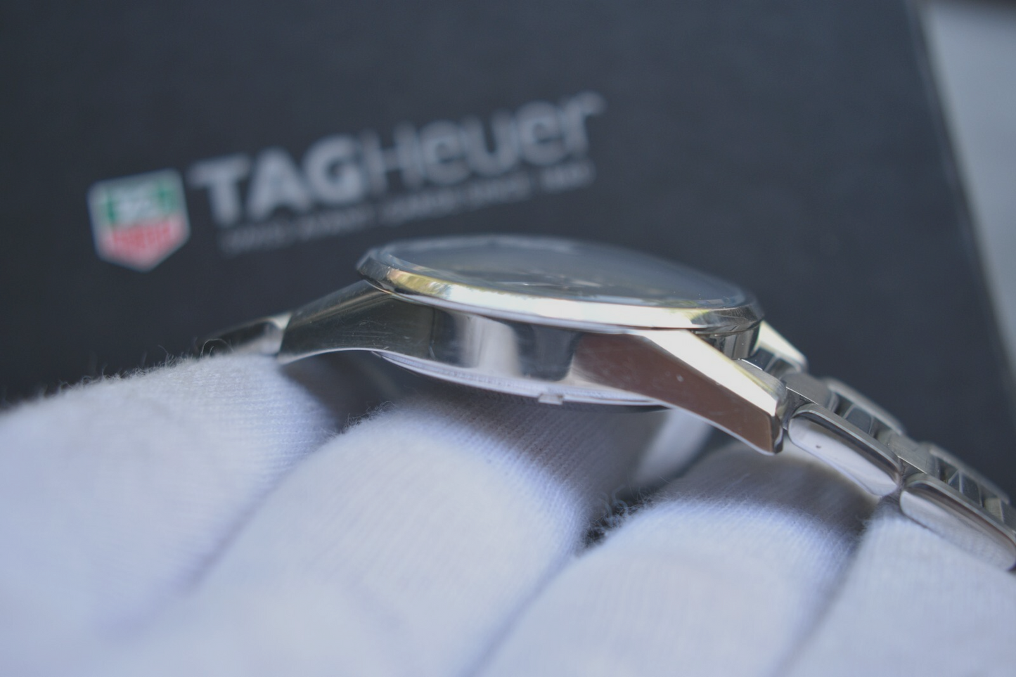 Tag Heuer Carrera Calibre 5 Men's Black Dial Automatic Bracelet Watch WAR211A