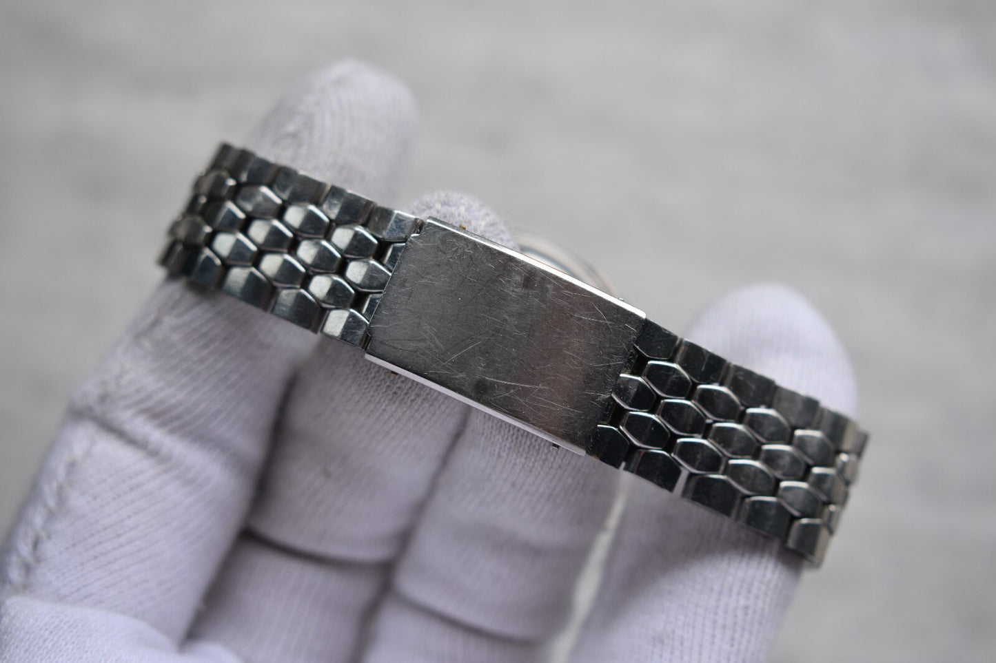 November 1970 Vintage Seiko Actus Kanji Automatic Bracelet Silver Sunburst Watch