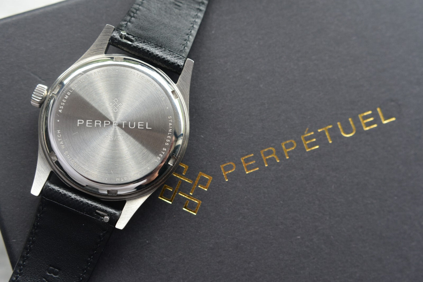 Baltic x Perpetuel Limited Edition Automatic Sector Dial 38mm Mens Watch 1 of 71