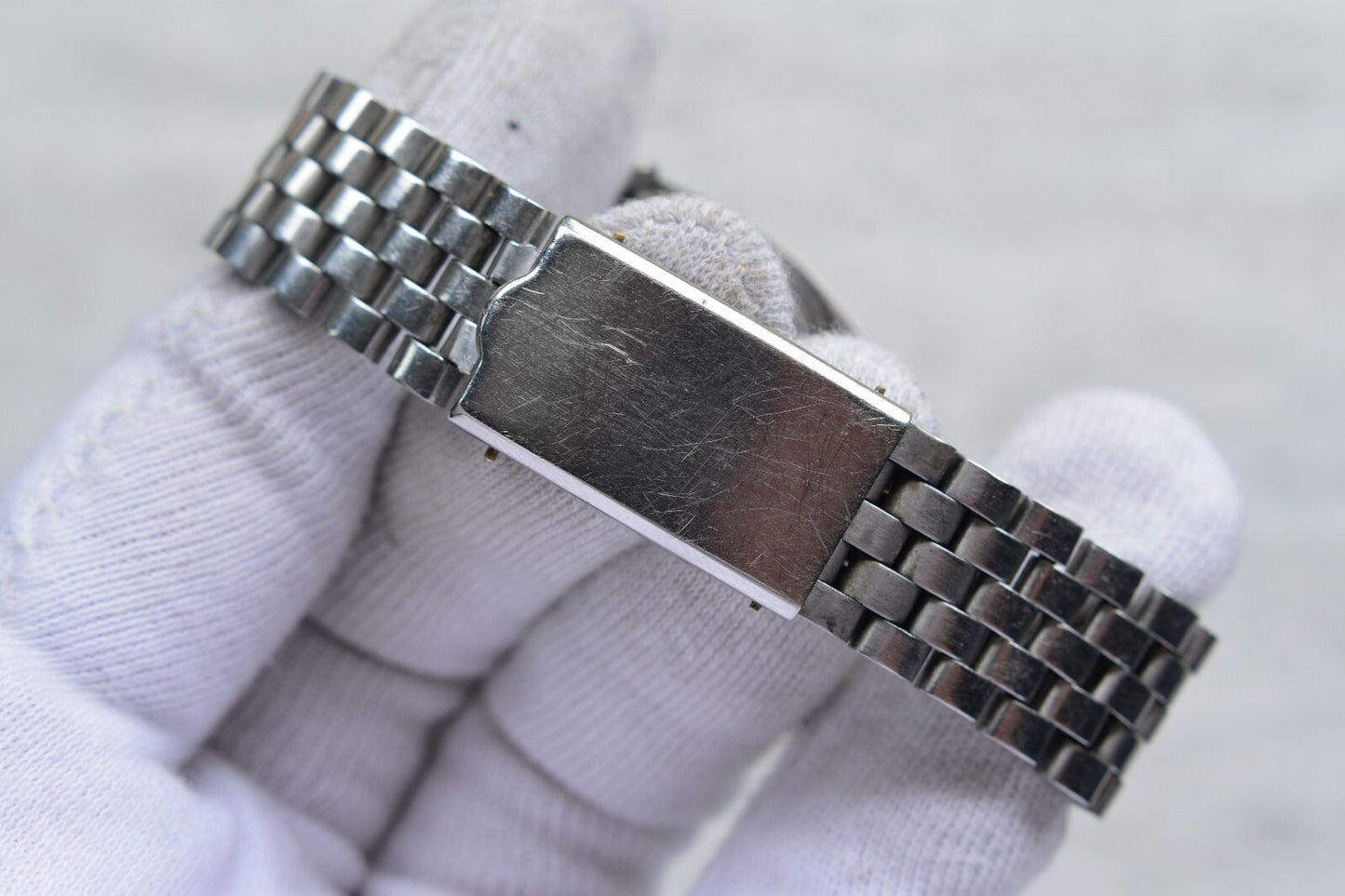 December 1968 Rare Vintage Seiko 6119 Automatic Bracelet Silver Sunburst Watch