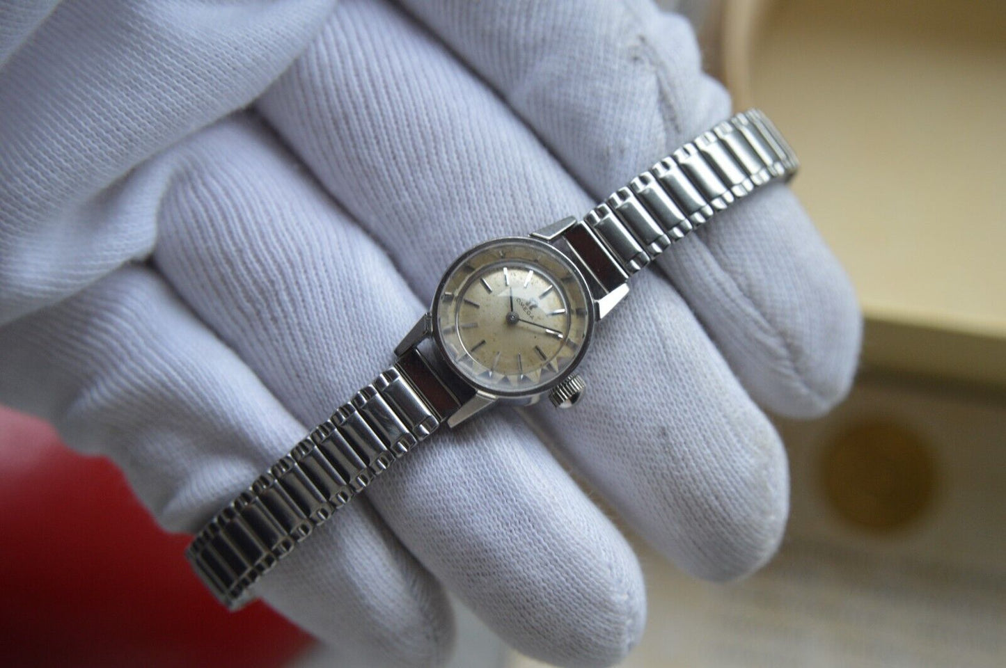 25/04/1963 Fullset Omega Ladymatic Mechanical Ladies Watch Rare Box and Papers