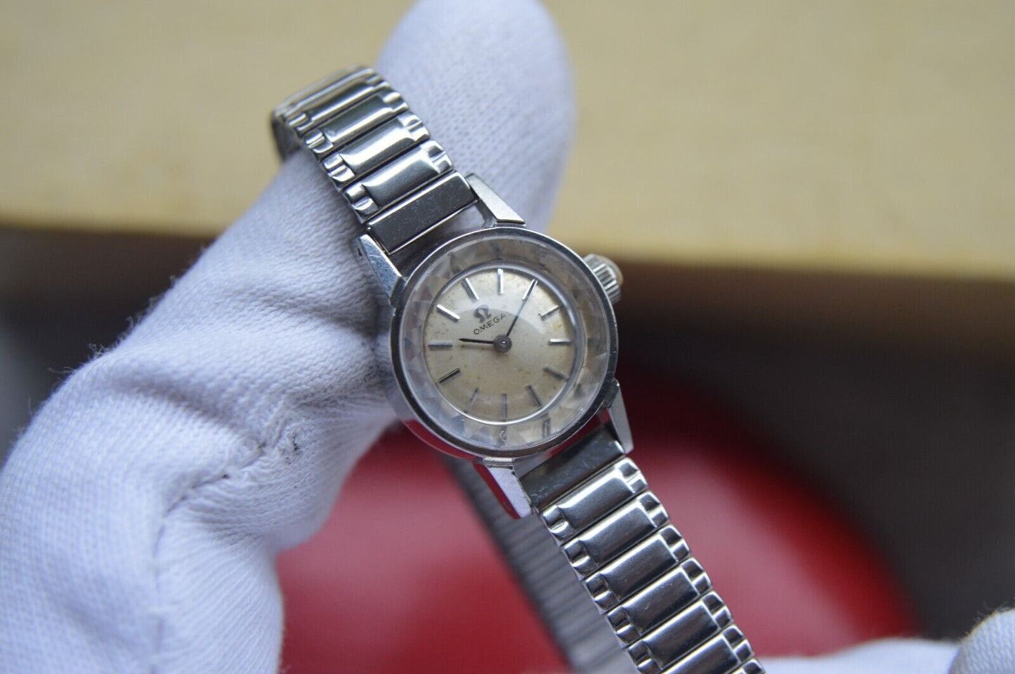 25/04/1963 Fullset Omega Ladymatic Mechanical Ladies Watch Rare Box and Papers